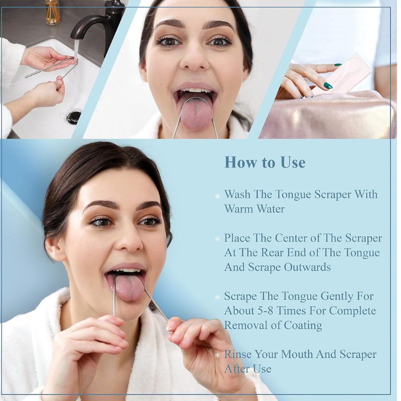 UltraBrite™-Stainless steel TongueScaper